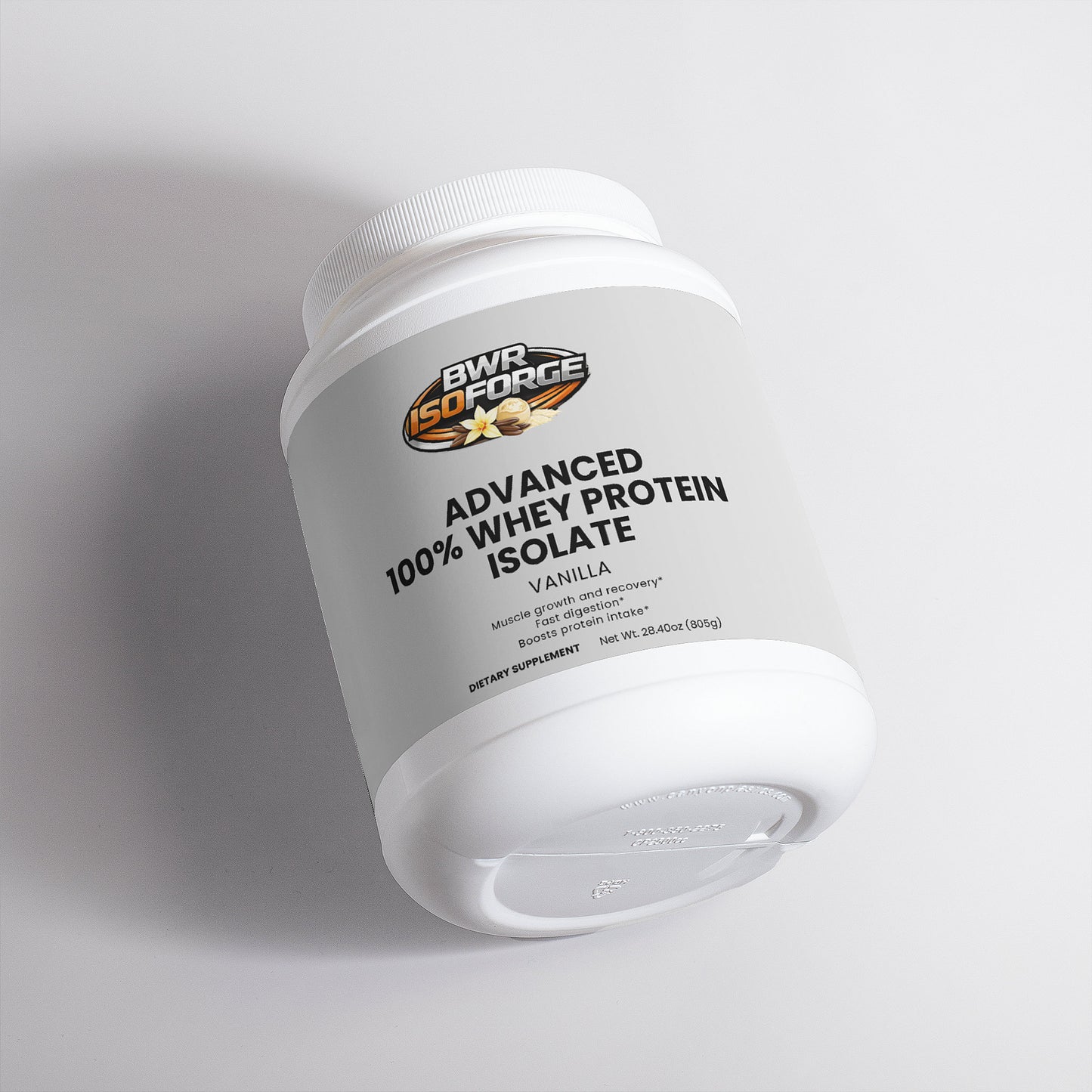 BWR IsoForge – 100% Whey Protein Isolate (Vanilla)