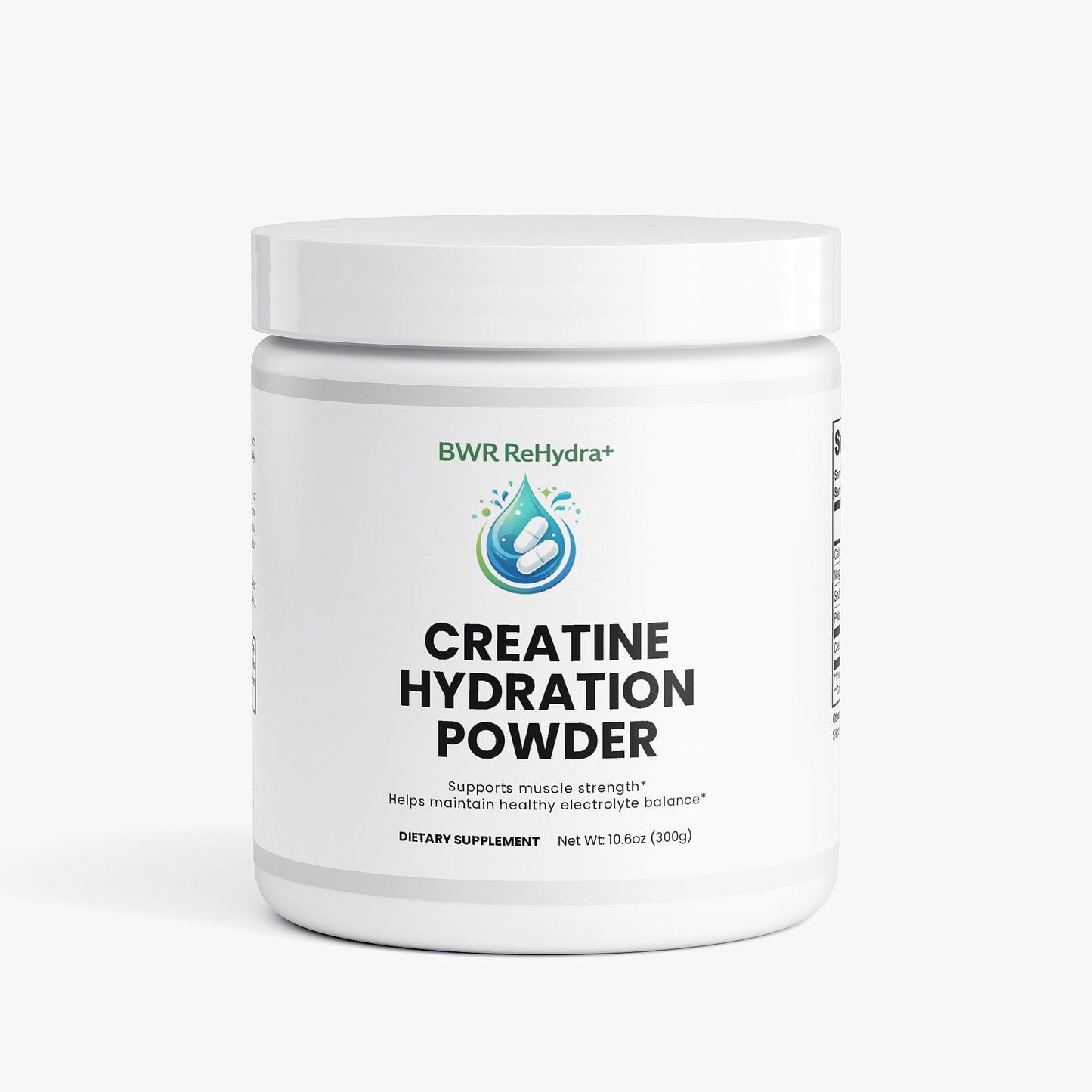 BWR ReHydra+ – Creatine + Electrolyte Blend