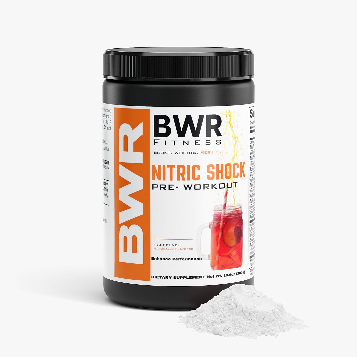 Nitric Shock Pre-Workout Powder (Fruit Punch)