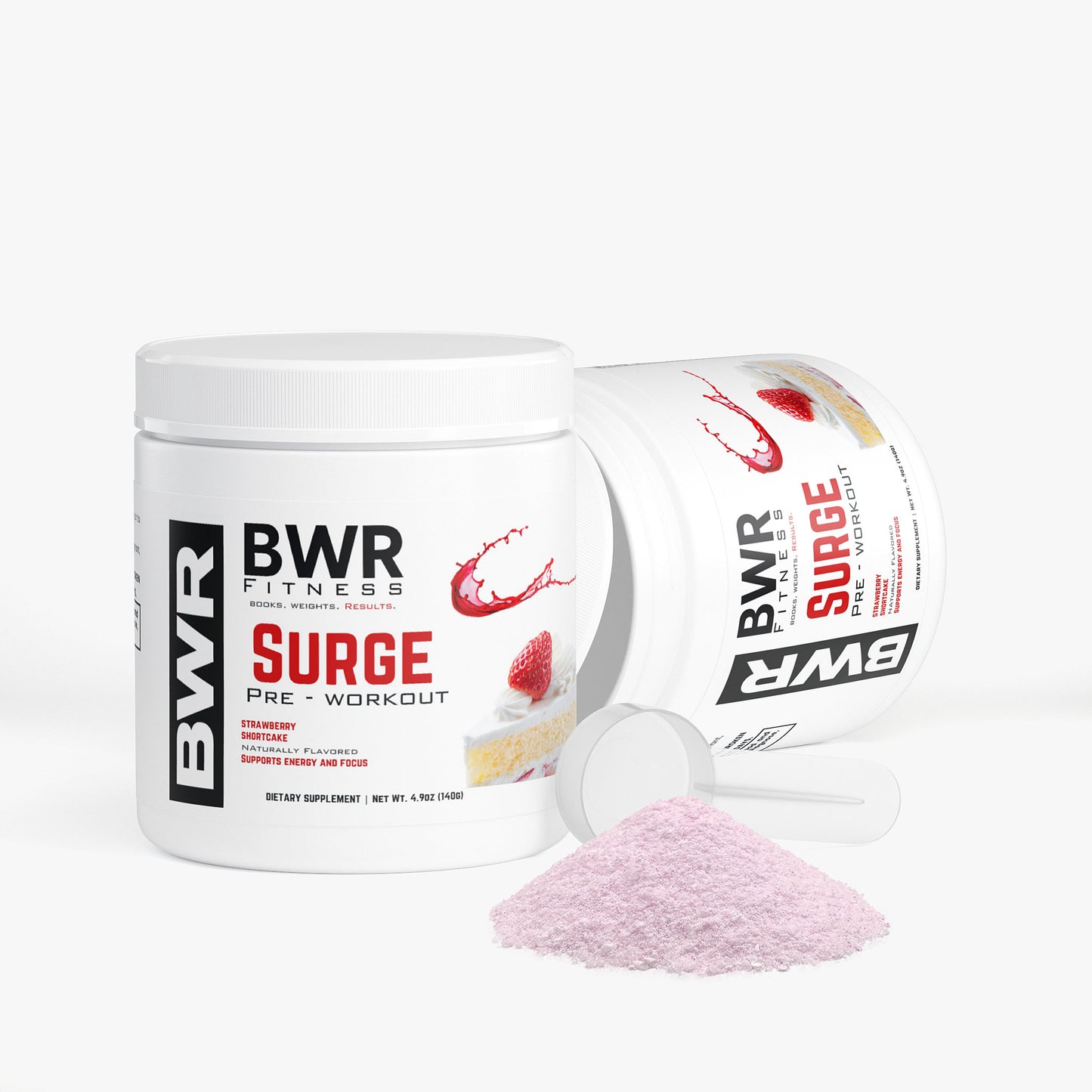 Energy Powder (Strawberry Shortcake)