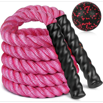 Jump Rope, 3Lb 4Lb 5Lb Weighted Jump Rope for Fitness, 9.8Ft Heavy Exercise Jumping Ropes, Adult Skipping Rope for Men Women Improve Strength,Building Muscle,Boxing,Home Workout Equipment,Gym Gift